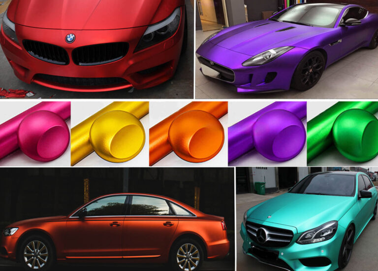 Colour Vinyl Wrapping Sticker