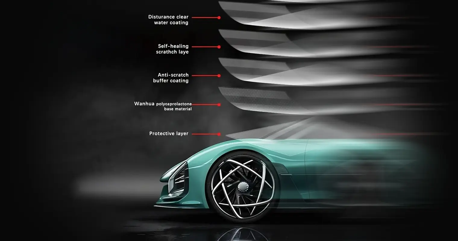 Nano Coating TPU Paint Protection Film 3