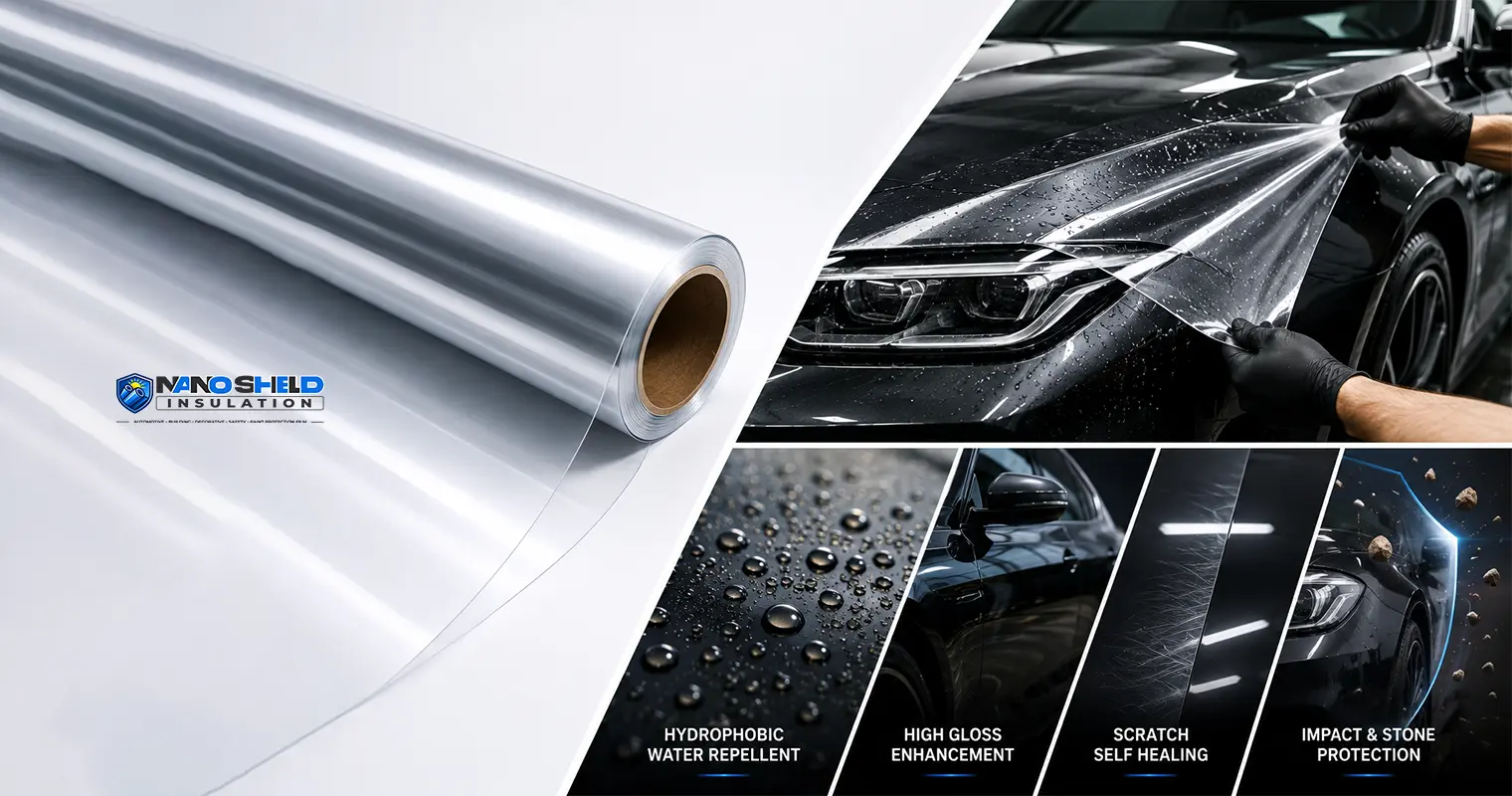 Nano Coating TPU Paint Protection Film